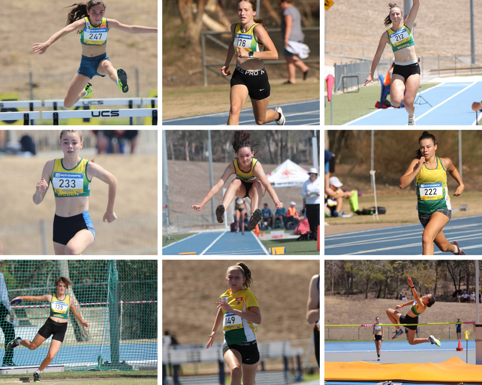 ACT State Championships Woden Thunder Athletics